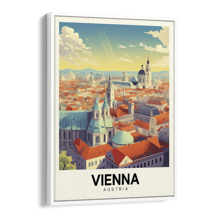 TRAVEL ART painting - VIENNA - AUSTRIA by Asianmonk