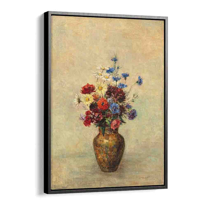 comic painting - FLOWERS IN A VASE (1910) by Asianmonk