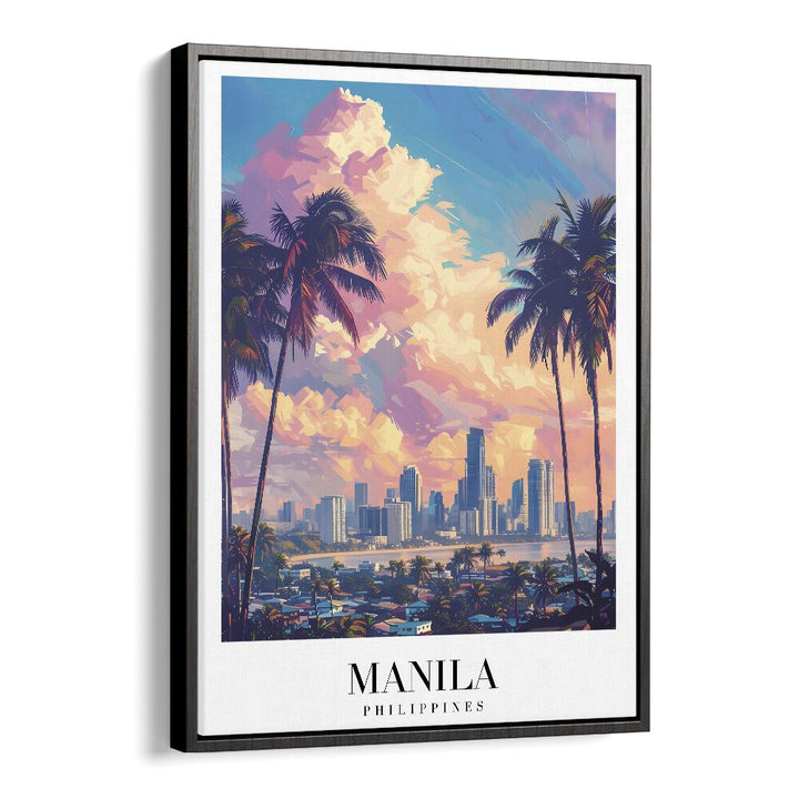 TRAVEL ART painting - MANILA CITY - PHILIPPINES by Asianmonk