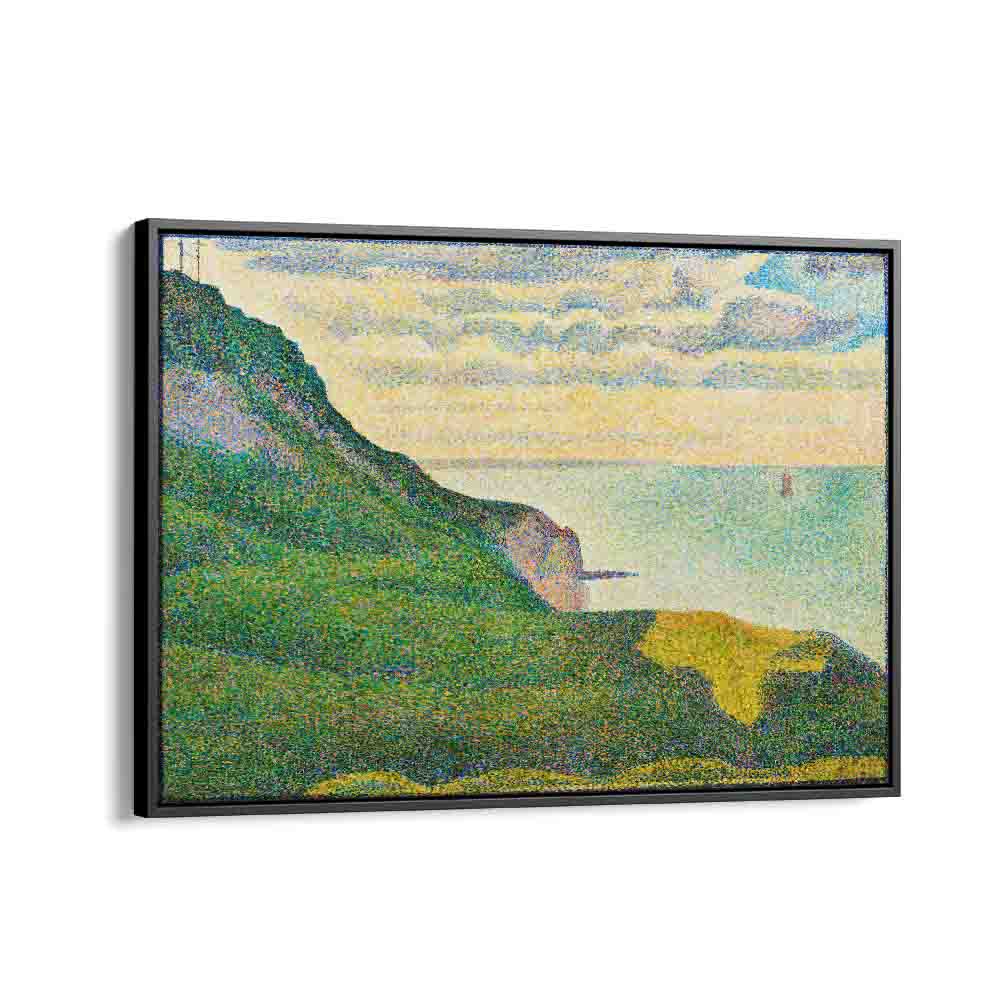  painting - SEASCAPE AT PORT-EN-BESSIN, NORMANDY (1888) by Asianmonk