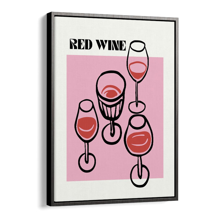 kitchen painting - RED WINE by Asianmonk