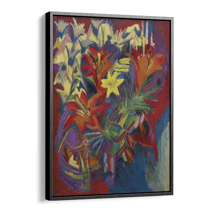 paul klee painting - ERNST LUDWIG KIRCHNER'S STILL LIFE WITH LILIES (1917) by Asianmonk