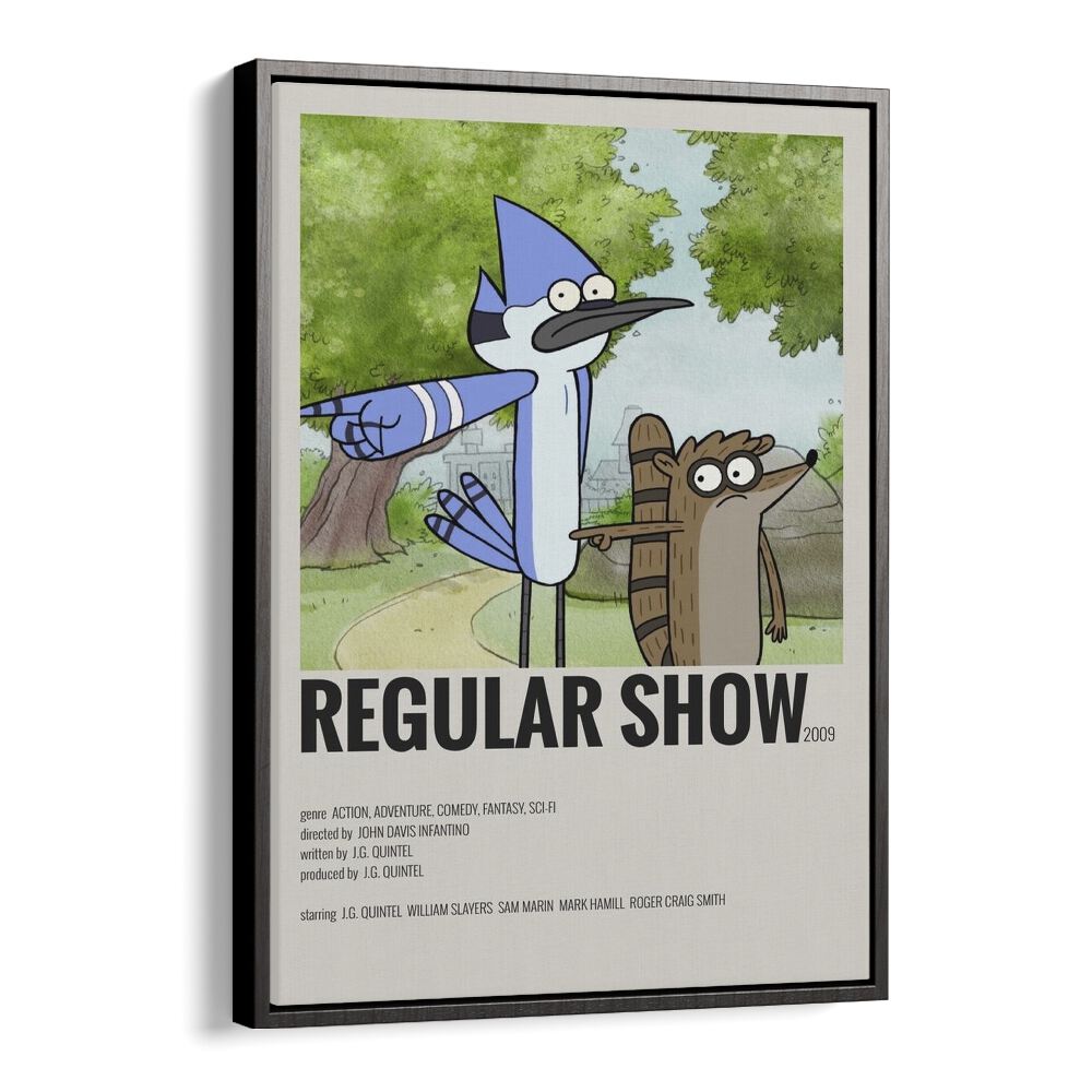 movie painting - REGULAR SHOW by Asianmonk