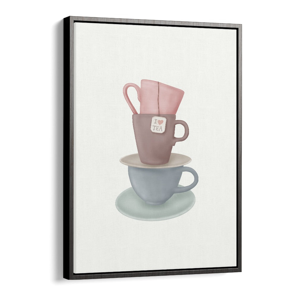 kitchen painting - I LOVE TEA by Asianmonk