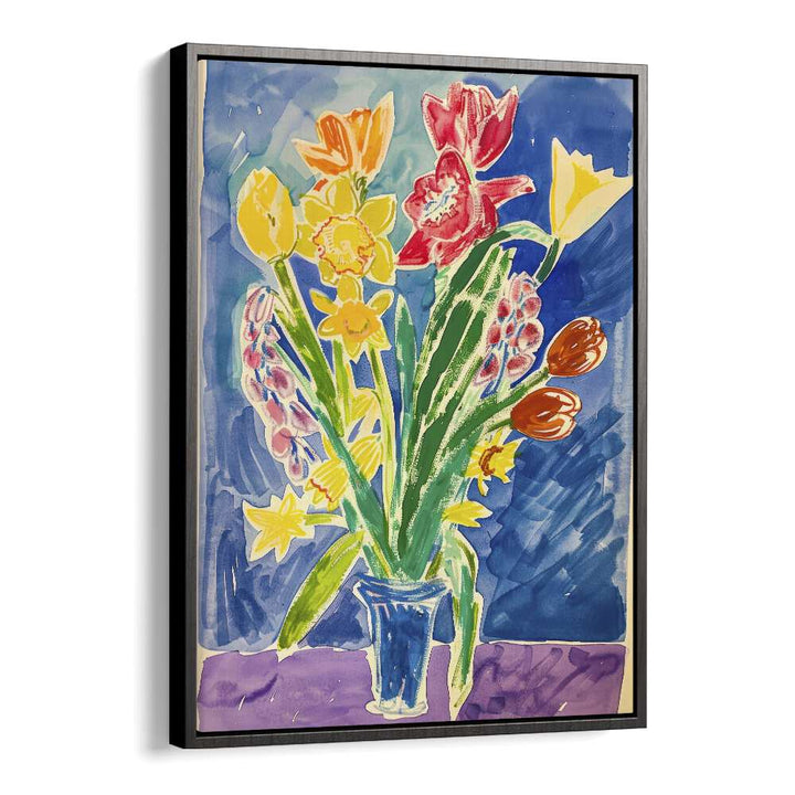 ABSTRACT painting - TULIP LILY ORCHID DELIGHT by Asianmonk