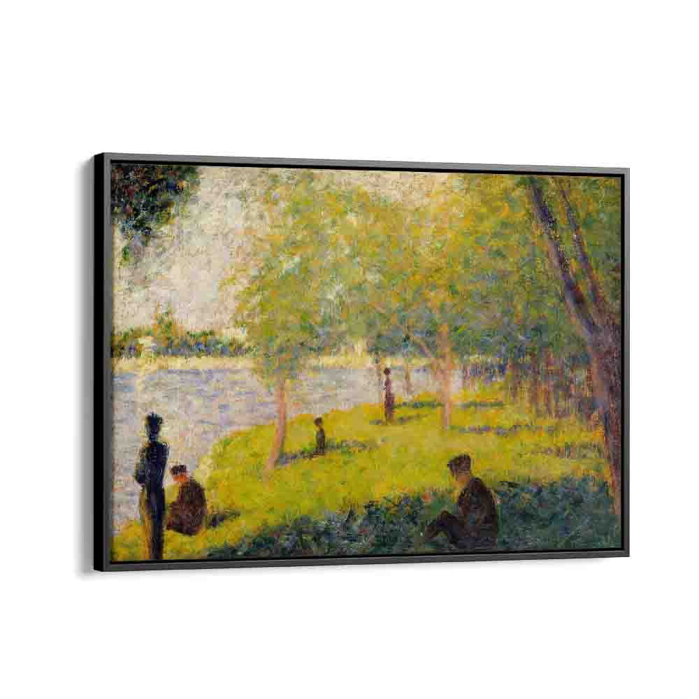  painting - STUDY FOR A SUNDAY ON LA GRANDE JATTE (1884) by Asianmonk