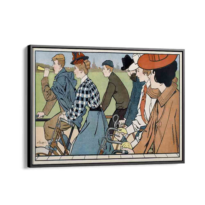 comic painting - HAMERS RIJWIELEN (1912) by Asianmonk