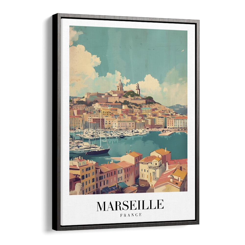 TRAVEL ART painting - MARSEILLE - FRANCE II by Asianmonk