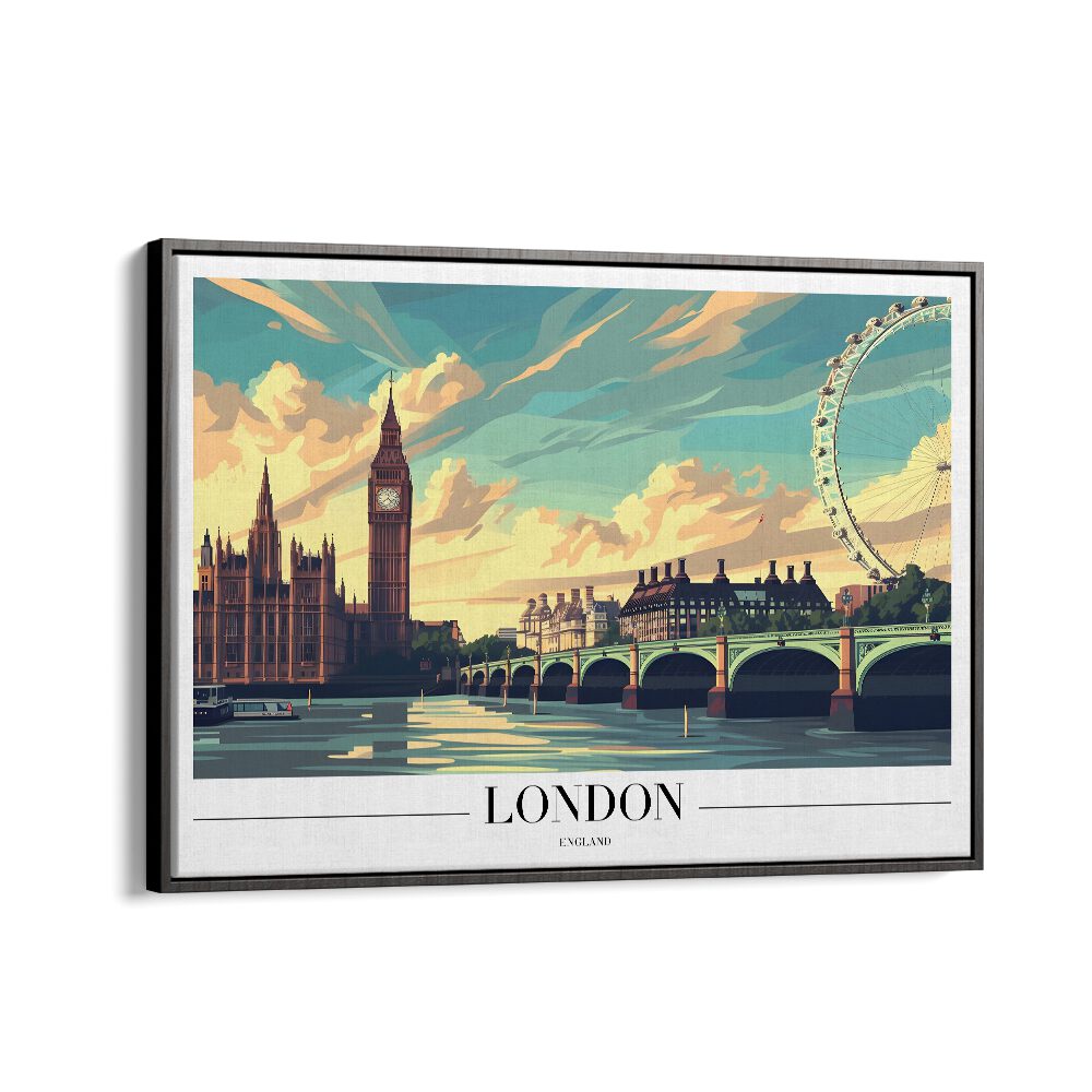 TRAVEL ART painting - LONDON - DREAMS I by Asianmonk