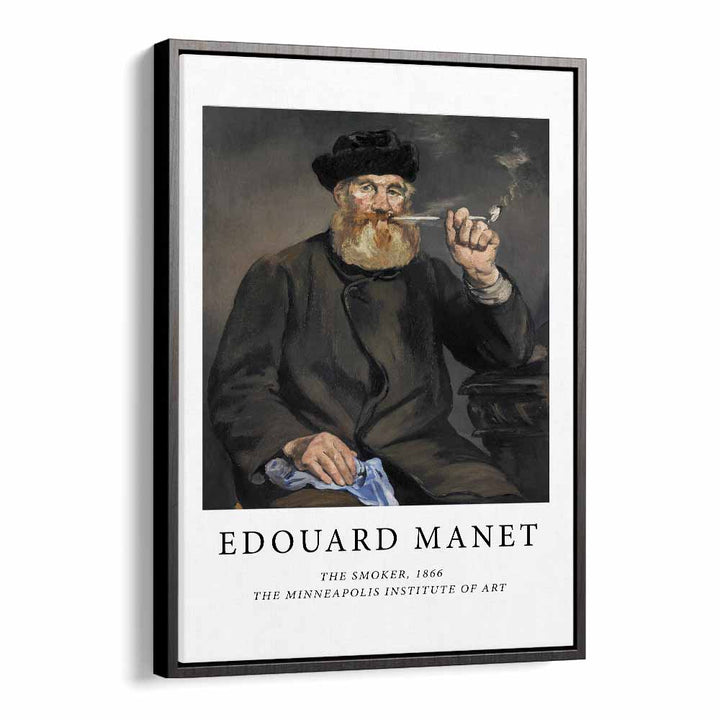 Edouard Manet painting - EDOUARD MANET ( THE SMOKER ) by Asianmonk