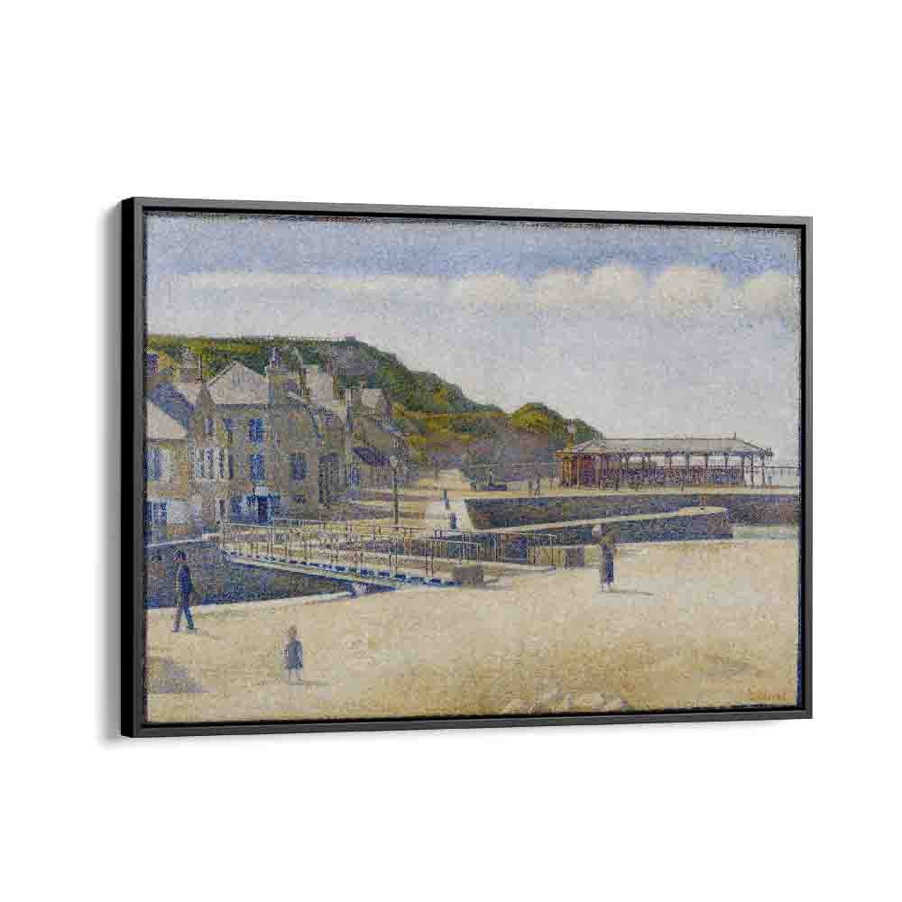  painting - PORT-EN-BESSIN (1888) by Asianmonk