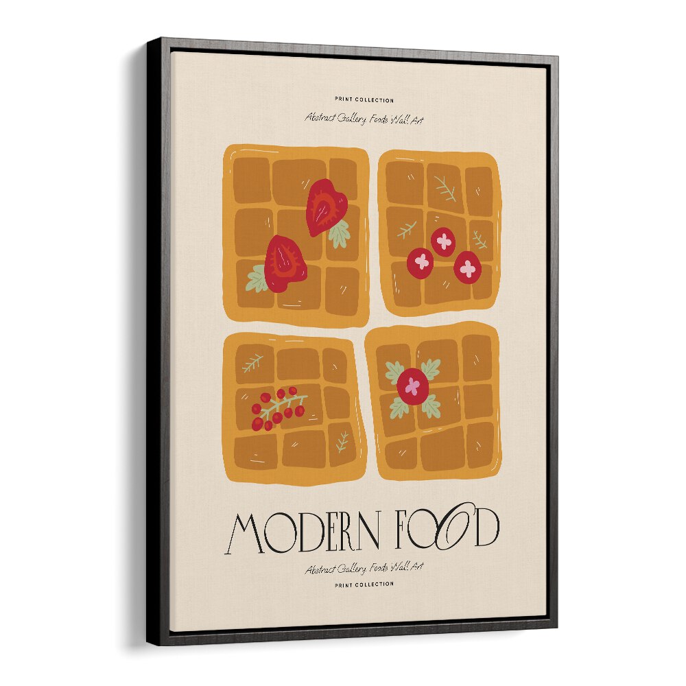 kitchen painting - MODERN FOOD II by Asianmonk