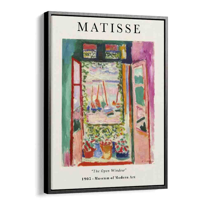 HENRI MATISSE painting - THE OPEN WINDOW, 1905: MATISSE'S PORTAL TO RADIANT MODERNISM by Asianmonk