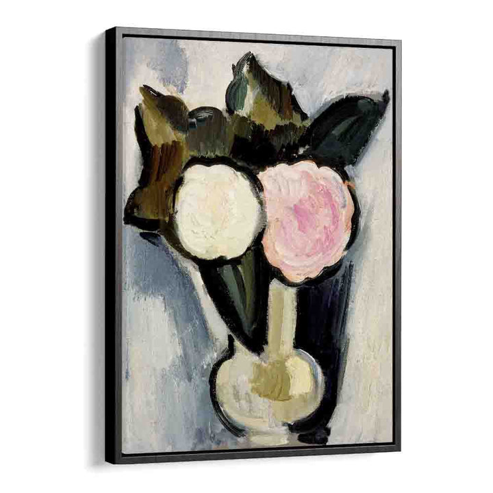 PINK AND WHITE FLOWERS IN A VASE (1929)