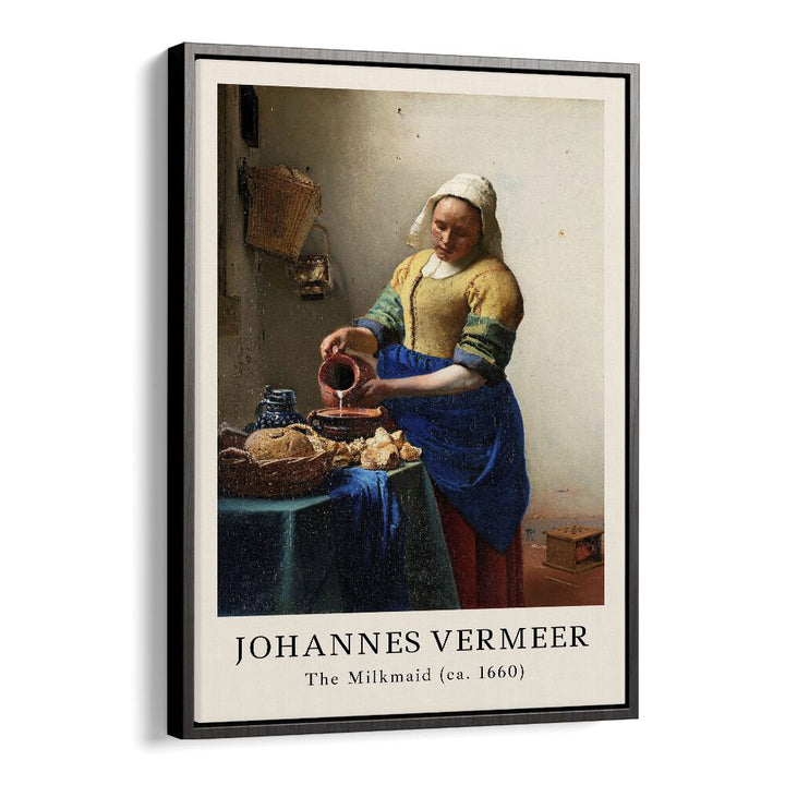 JOHANNES VERMEER - THE MILKMAID - 1660