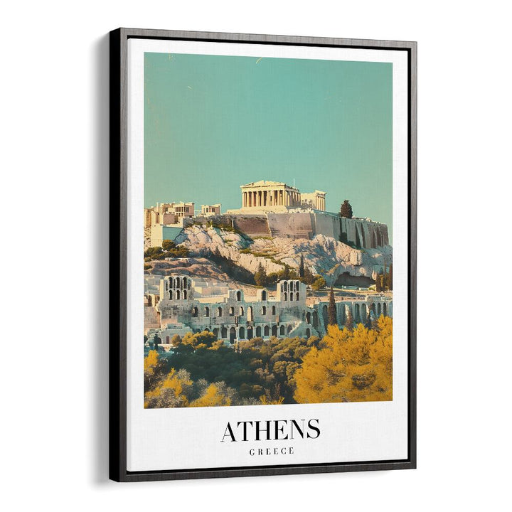 TRAVEL ART painting - ATHENS - GREECE II by Asianmonk