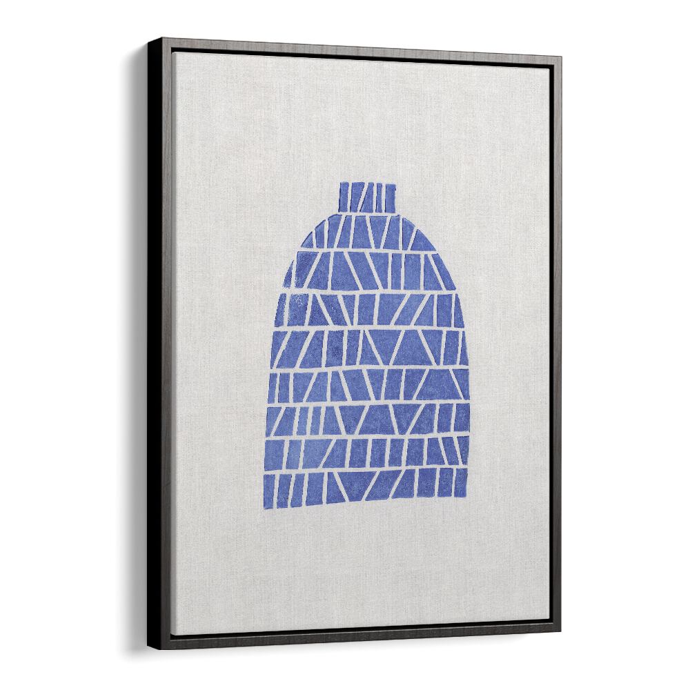 LINOCUT VASE V BY ALISA GALITSYNA GEOMETRIC ART PRINTS, GEOMETRIC PAINTINGS