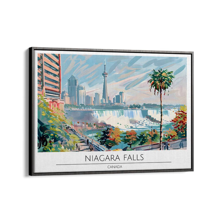 TRAVEL ART painting - NIAGARA FALLS - CANADA by Asianmonk