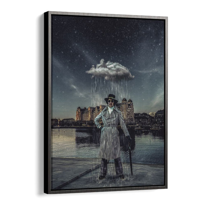 Christian Meermann painting - RAINING IN OSLO by Asianmonk