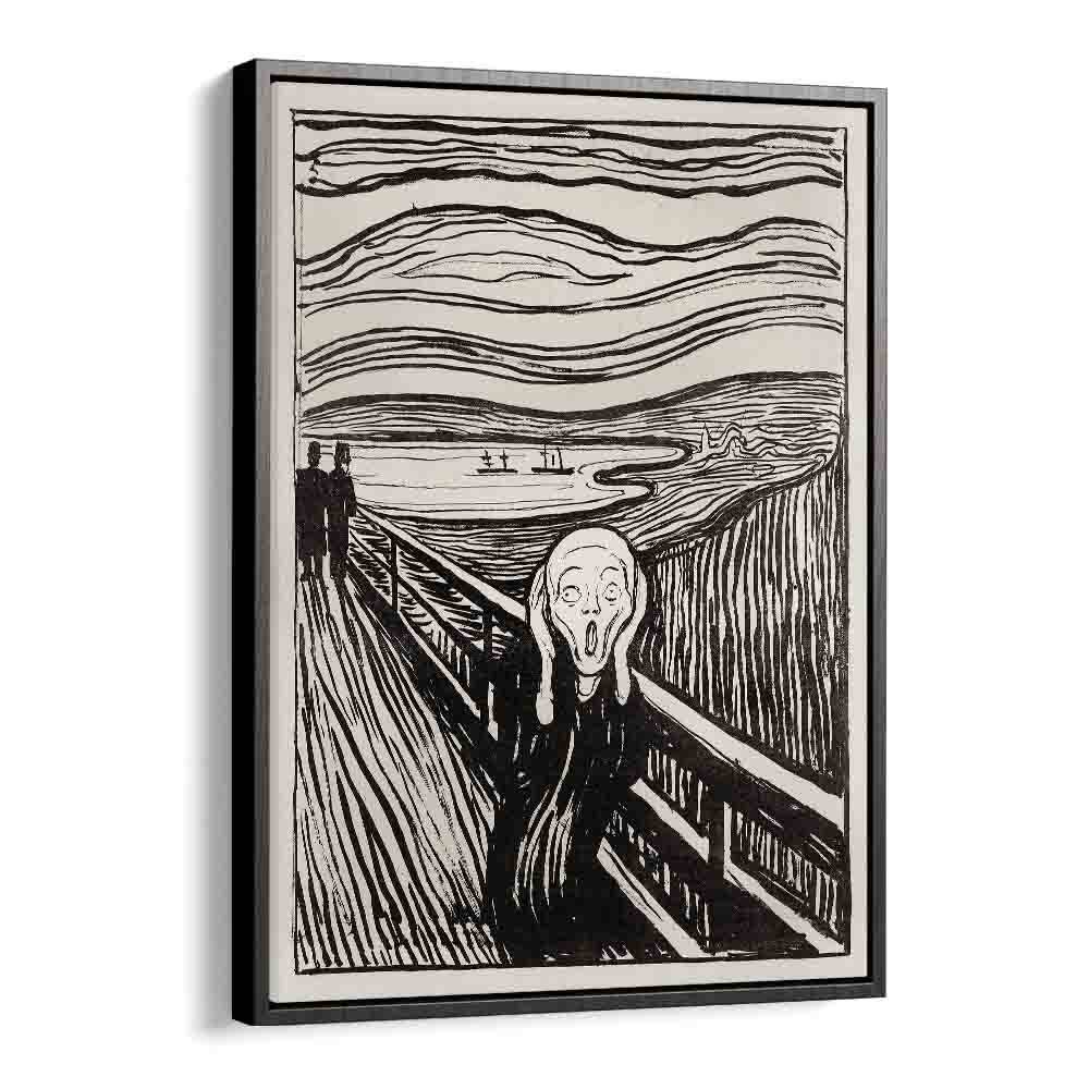 comic painting - THE SCREAM (1895) by Asianmonk