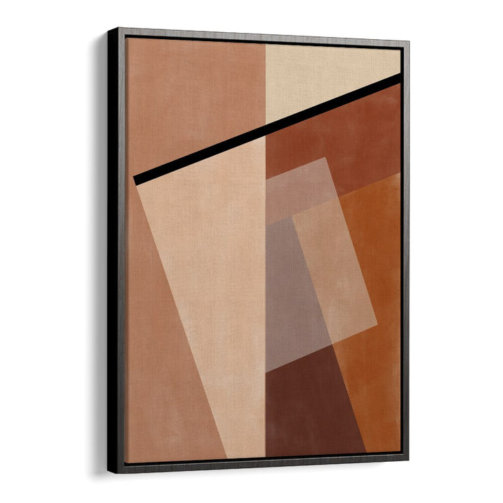 TERRACOTTA SQUARES BY ELENA RISTOVA, GEOMETRIC ART PRINTS