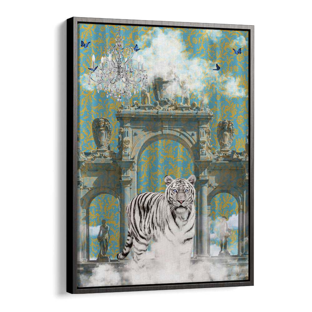 Quotes painting - WHITE TIGER ADVENTURE by Asianmonk