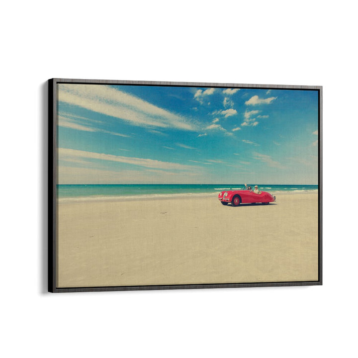 AUTOMOTIVE painting - THE RED CAR II by Asianmonk