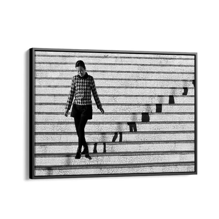 ABSTRACT painting - STAIRS II BY JUAN LUIS DURAN by Asianmonk