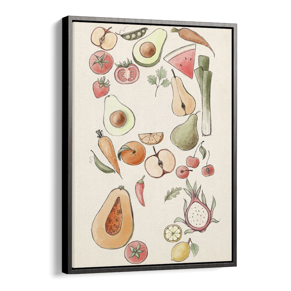 TROPICAL VEGETABLE ILLUSTRATION