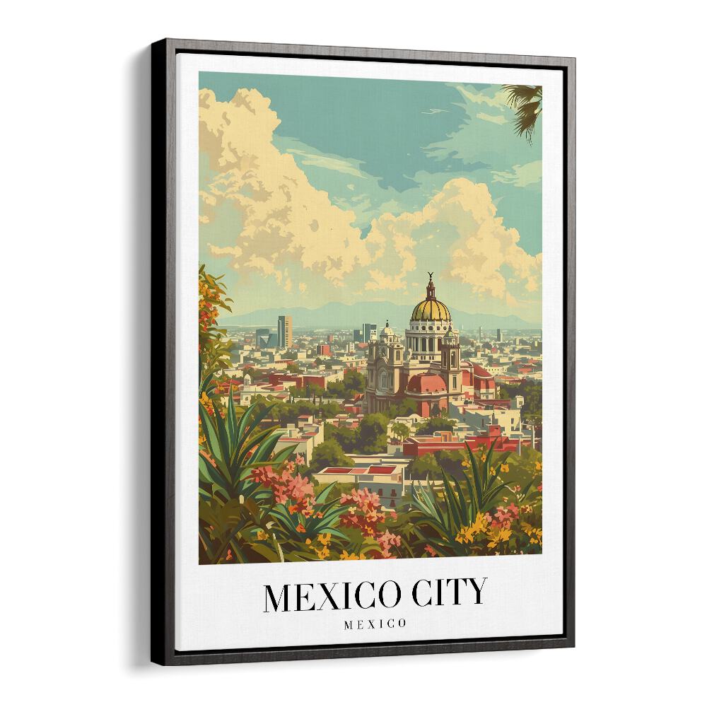 TRAVEL ART painting - MEXICO CITY - MEXICO by Asianmonk