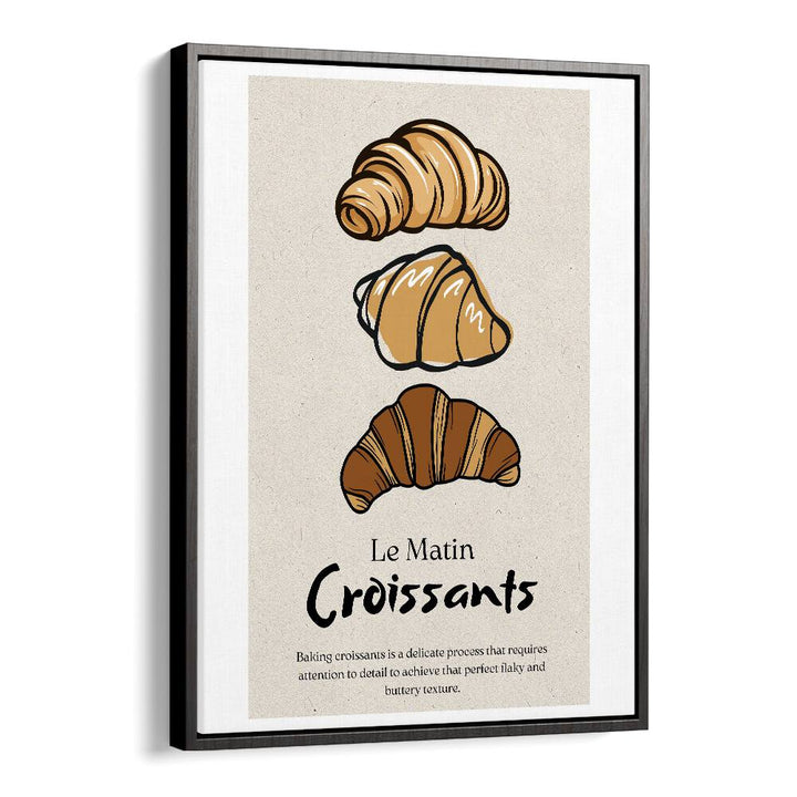 kitchen painting - LE MATIN CROISSANTS I by Asianmonk