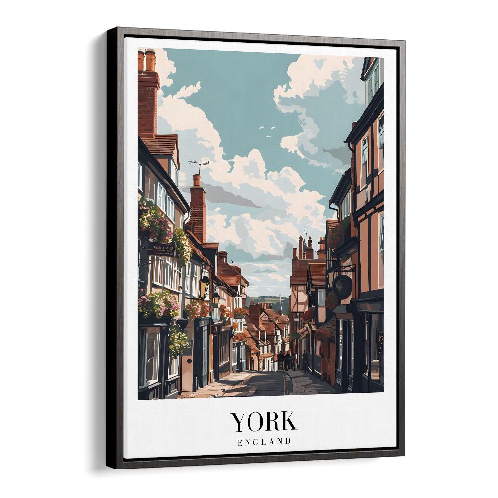 TRAVEL ART painting - YORK - ENGLAND by Asianmonk