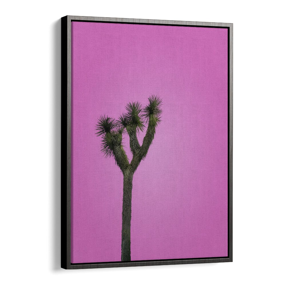 surreal painting - JOSHUA TREE WITH PINK SKY by Asianmonk