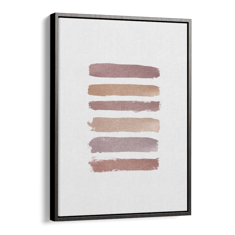 ABSTRACT painting - DUSTY ROSE STRIPES by Asianmonk