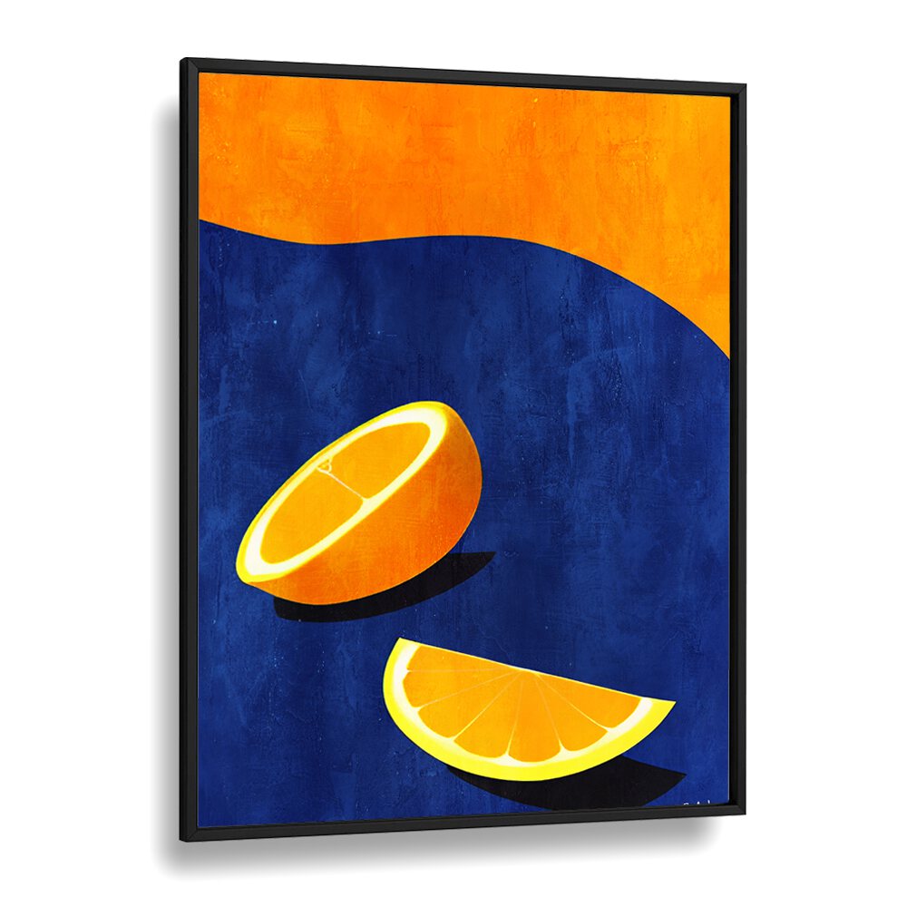 kitchen painting - PETIT DEJEUNER, DEUX ORANGES by Asianmonk