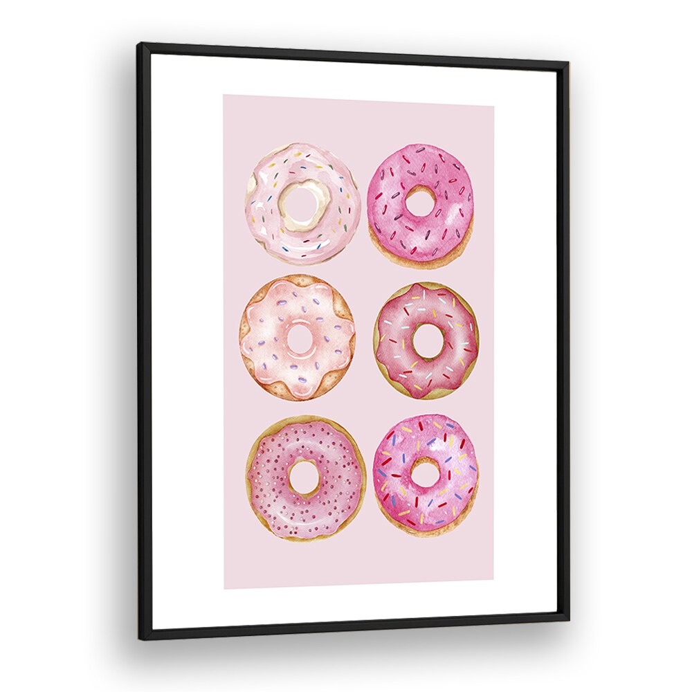 kitchen painting - STRAWBERRY DONUTS by Asianmonk