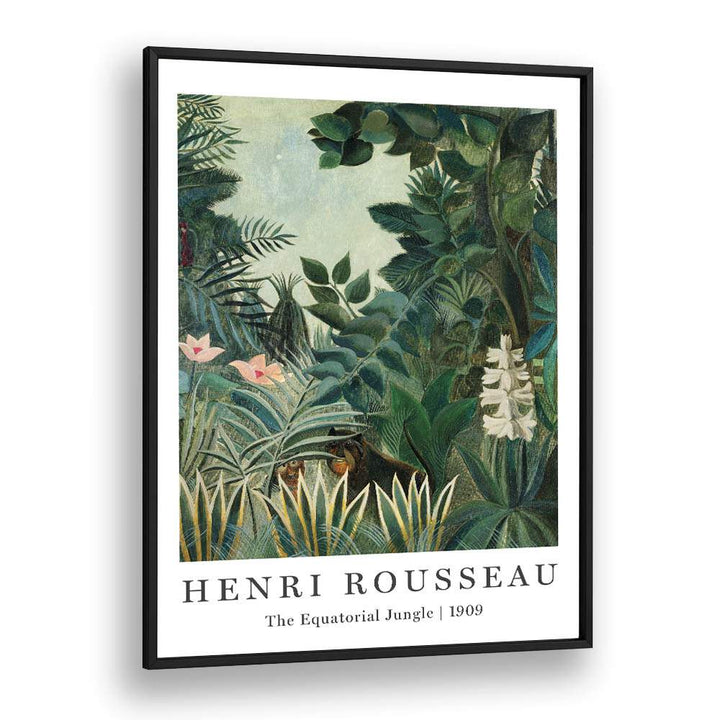 HENRI ROUSSEAU painting - ENCHANTING WILDERNESS: HENRI ROUSSEAU'S EQUATORIAL JUNGLE (1901) by Asianmonk