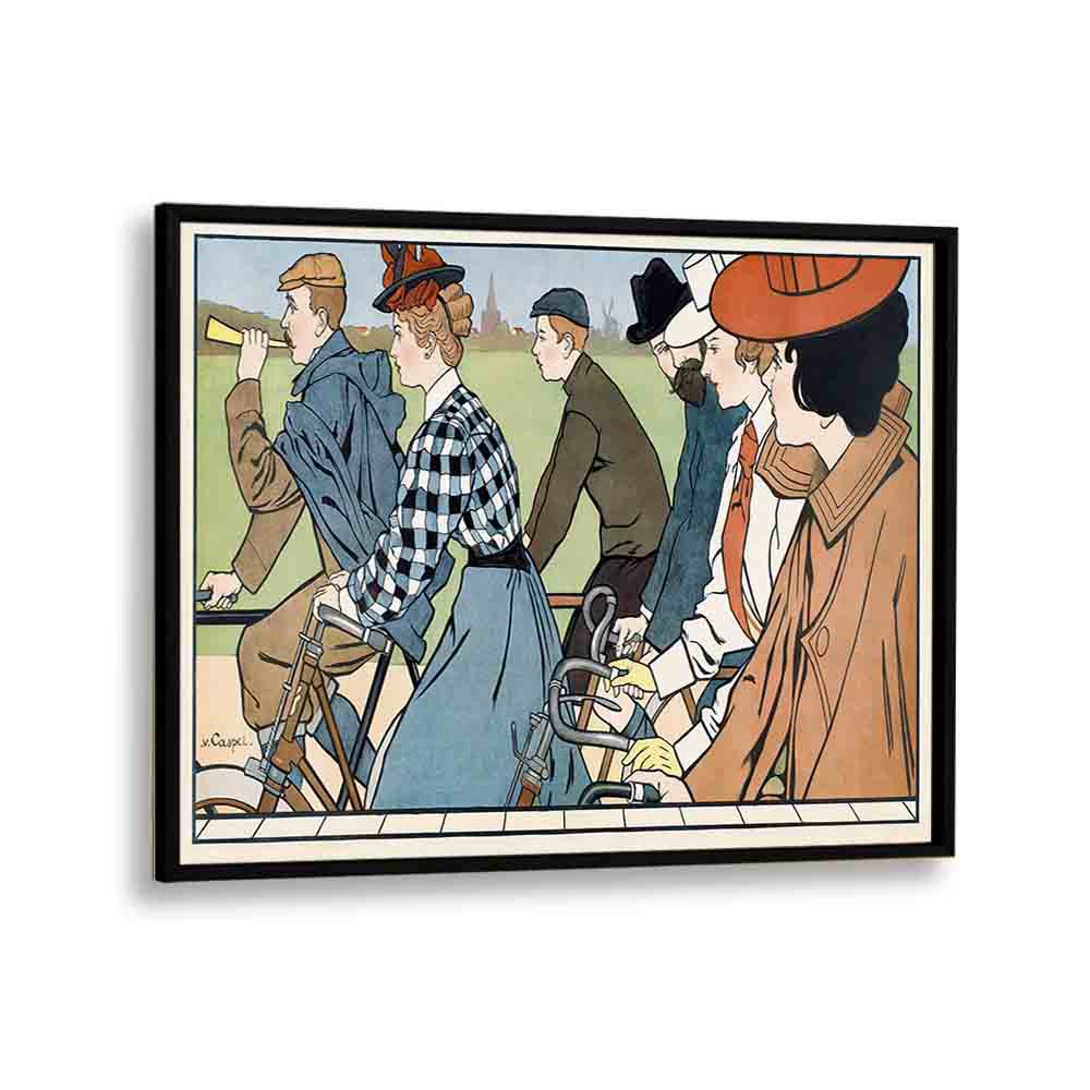 comic painting - HAMERS RIJWIELEN (1912) by Asianmonk