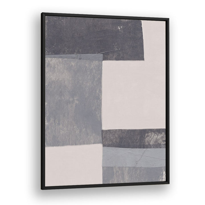 GRAY BLOCKS I BY ALISA GALITSYNA GEOMETRIC ART PRINTS, GEOMETRIC PAINTINGS