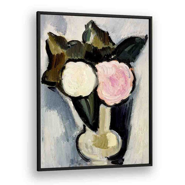 PINK AND WHITE FLOWERS IN A VASE (1929)