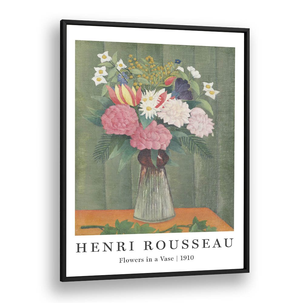 BLOOMS OF TRANQUILITY: HENRI ROUSSEAU'S 'FLOWERS IN A VASE,' 1910