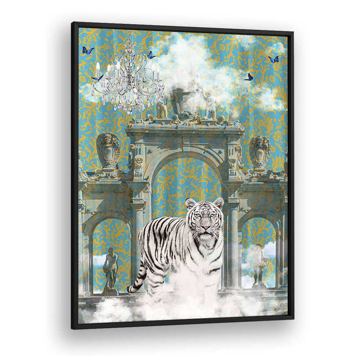 Quotes painting - WHITE TIGER ADVENTURE by Asianmonk