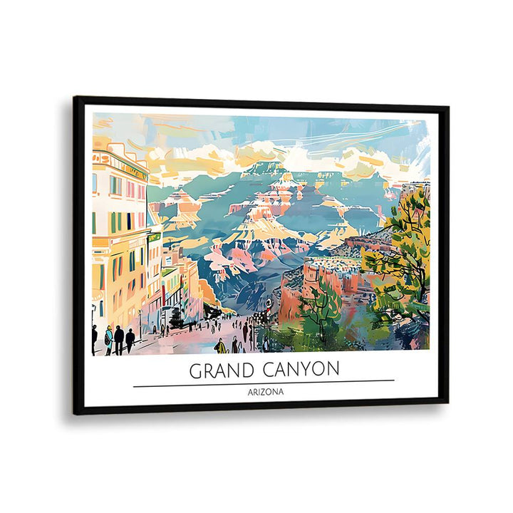 TRAVEL ART painting - GRAND CANYON - ARIZONA by Asianmonk