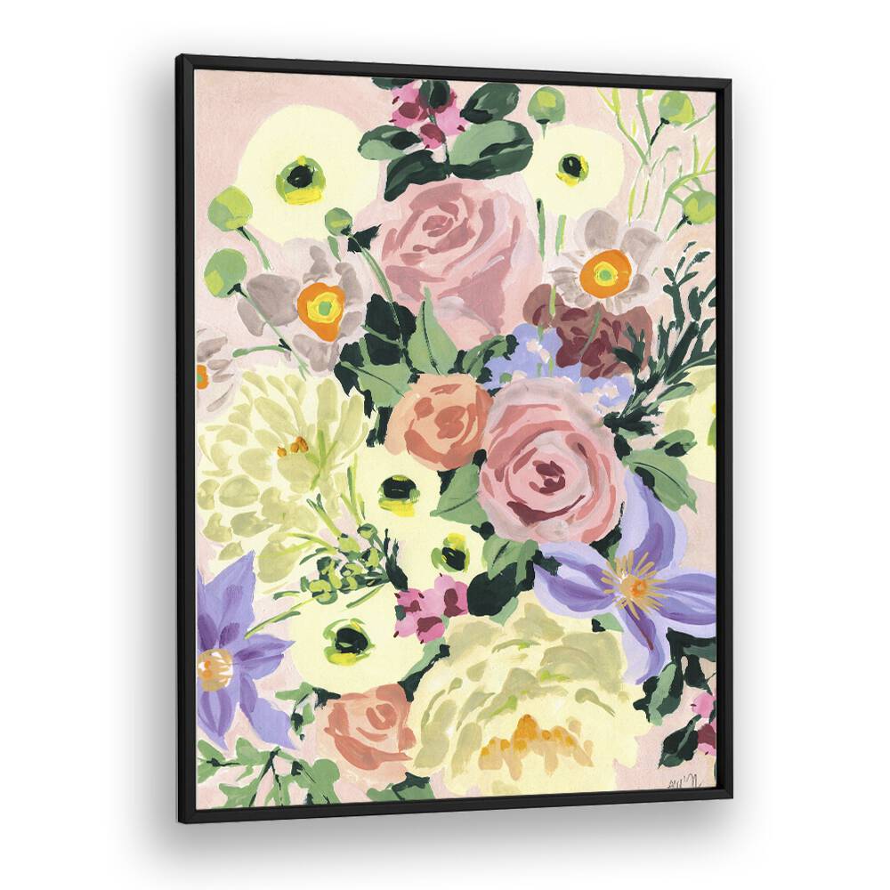 Ania Zwara painting - ROMANTIC BOUQET by Asianmonk