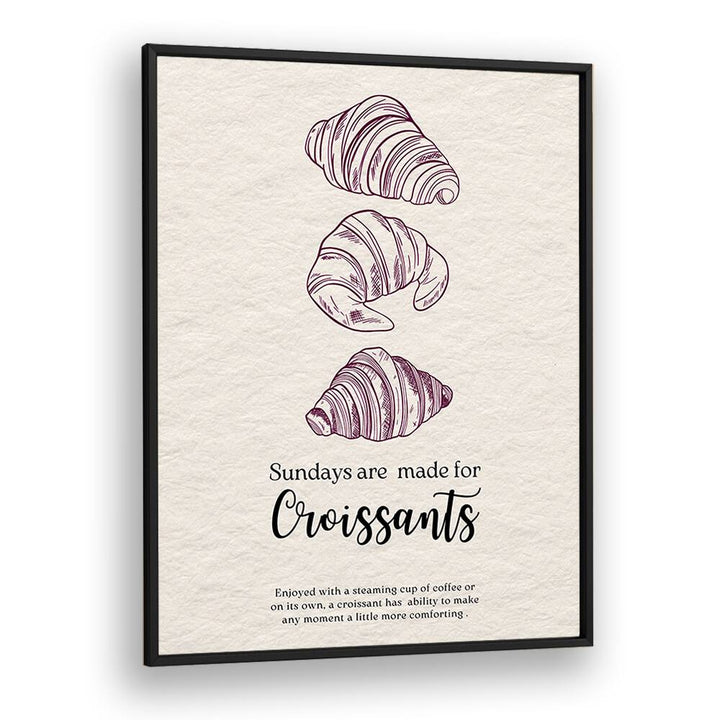 kitchen painting - SUNDAYS ARE MADE FOR CROISSANT by Asianmonk