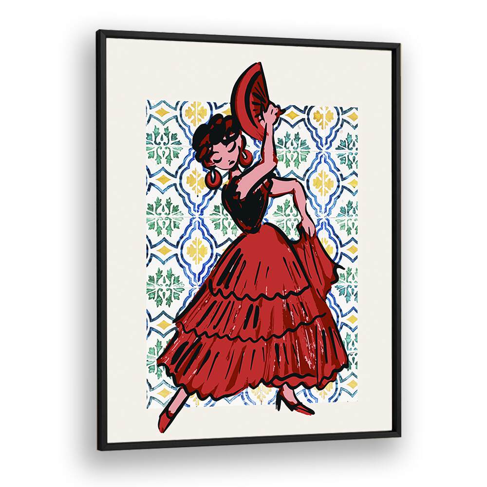 kitchen painting - FLAMENCO II by Asianmonk