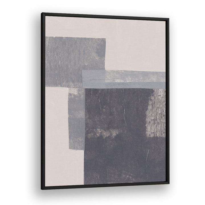 GRAY BLOCKS II BY ALISA GALITSYNA GEOMETRIC ART PRINTS, GEOMETRIC PAINTINGS