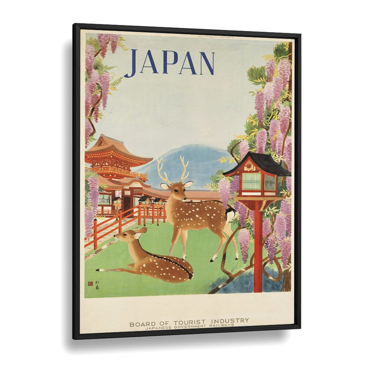 TRAVEL ART painting - JAPAN RETRO ART I by Asianmonk