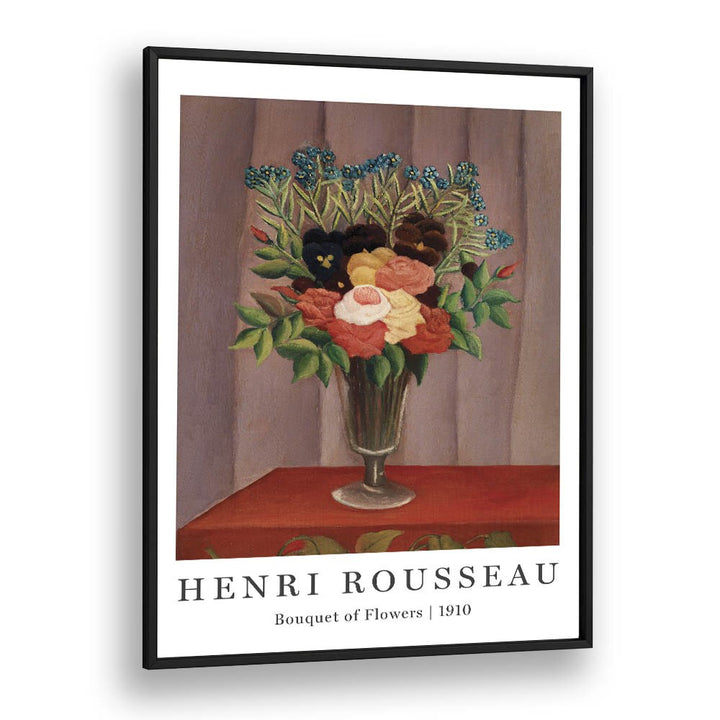 FLORAL SYMPHONY: HENRI ROUSSEAU'S BOUQUET OF FLOWERS, 1910