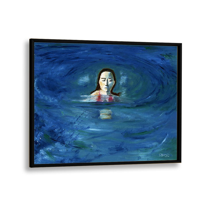 kids painting - OCEAN SWIMMER BY SHARYN BURSIC by Asianmonk